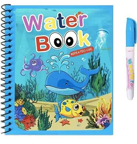 Pack of 3 - Magic Water Coloring Book for Kids